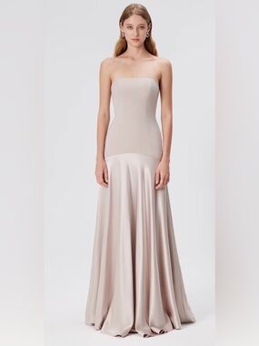 Aenso Strapless Evening Gown